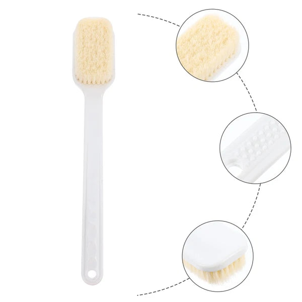 Back Scrub Brush Bath Shower Body for Bathroom Scrubber with Long Handle