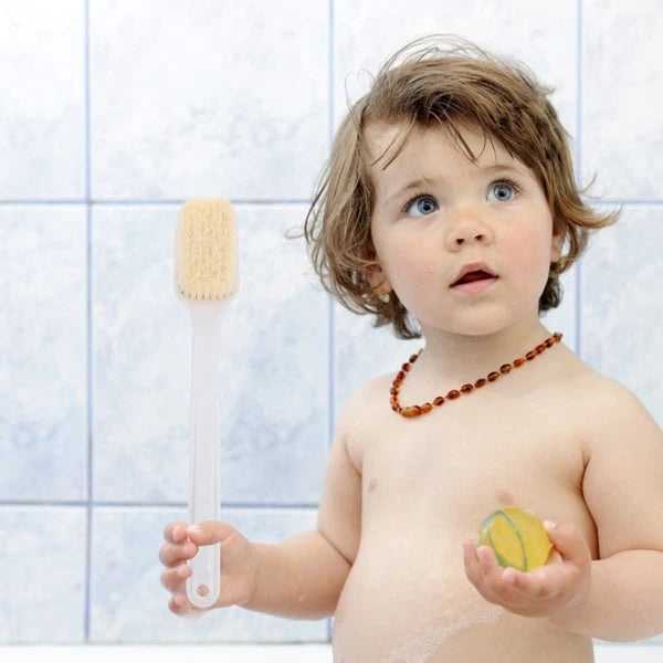 Back Scrub Brush Bath Shower Body for Bathroom Scrubber with Long Handle