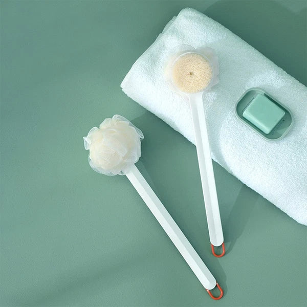 Long Handle Mud Brush Practical Massage Multipurpose Bath Back Scrubber