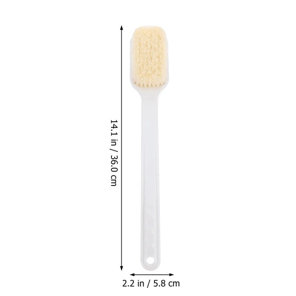 Back Scrub Brush Bath Shower Body for Bathroom Scrubber with Long Handle