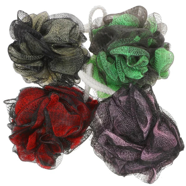 4 Pcs Back Shower Multi-functional Exfoliating Bath Brush