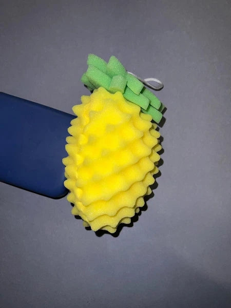 Bath Sponge Pineapple Shaped Cute Super Soft Body Cleaning Bath Sponge
