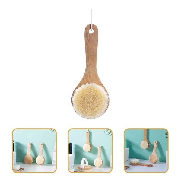 Bath Shower Scrubber Exfoliating Body Scrubber Shower Loofah Brush