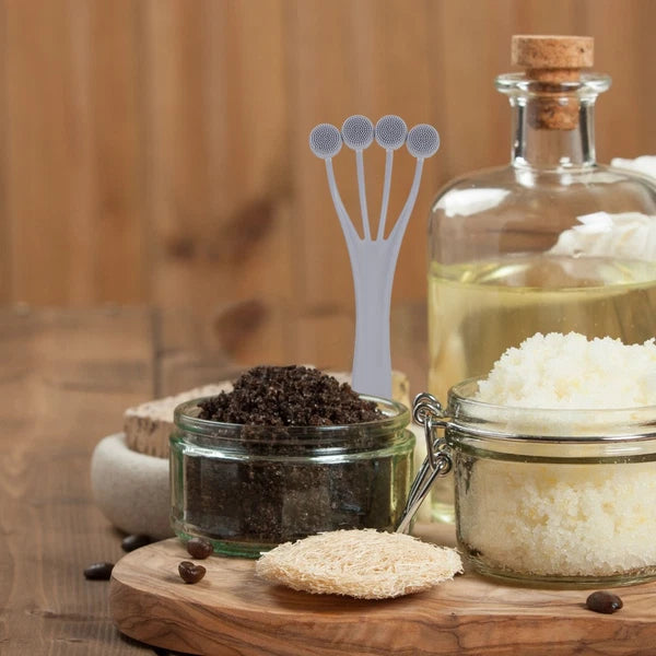 2 Pieces Exfoliating Bath Brush Cleaning Massage Back for Shower