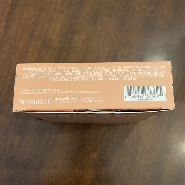 Set Of 2 Spongellé Multi-Use Body Wash Infused Buffer In Autumn Bloom