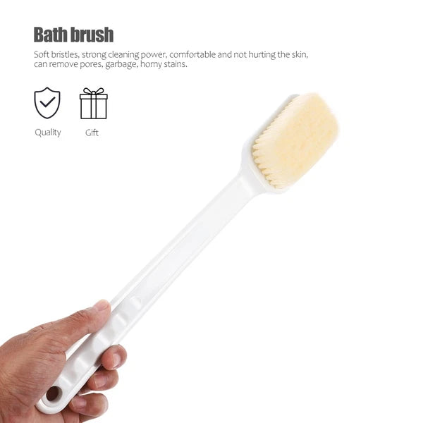 Back Scrub Brush Bath Shower Body for Bathroom Scrubber with Long Handle