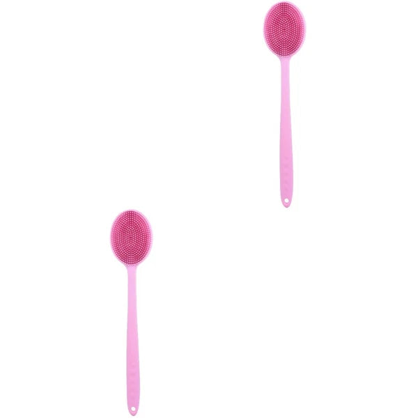2 Pieces Bath Brush Shower Scrubber for Bathing Supplies