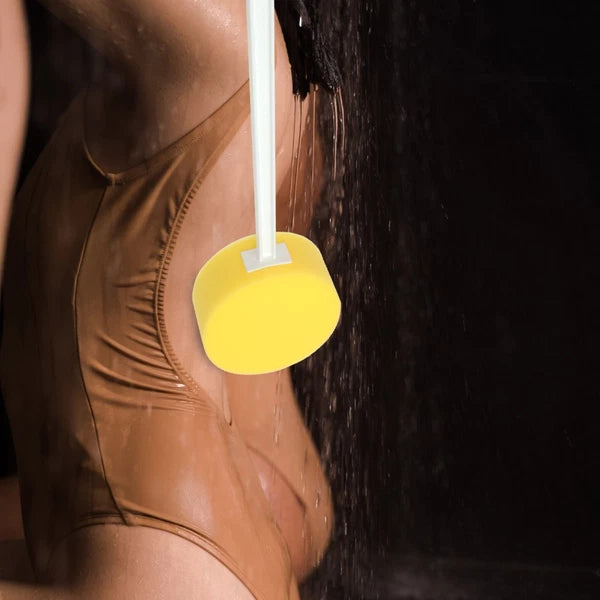 Back Brush Long Handle Scrub Women's Elder Bath Scrubber for Shower Body