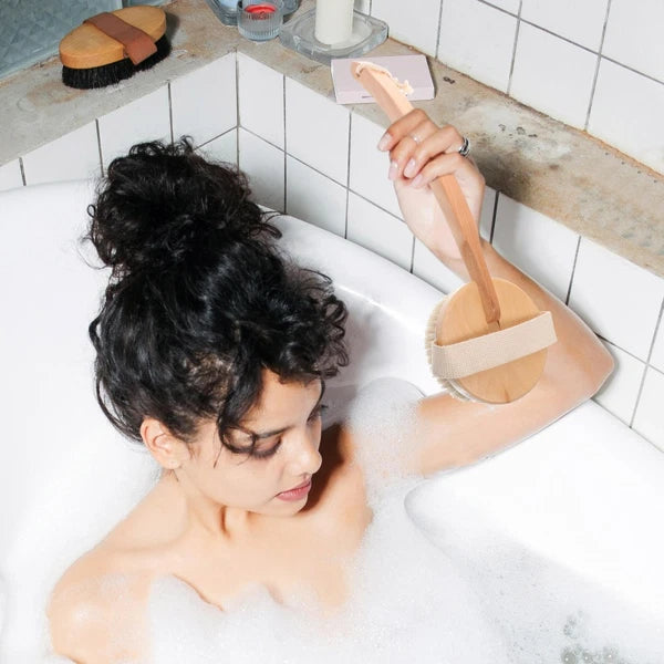 Bath Brush Shower Exfoliator Multi-functional Exfoliating Back Skin Scruber