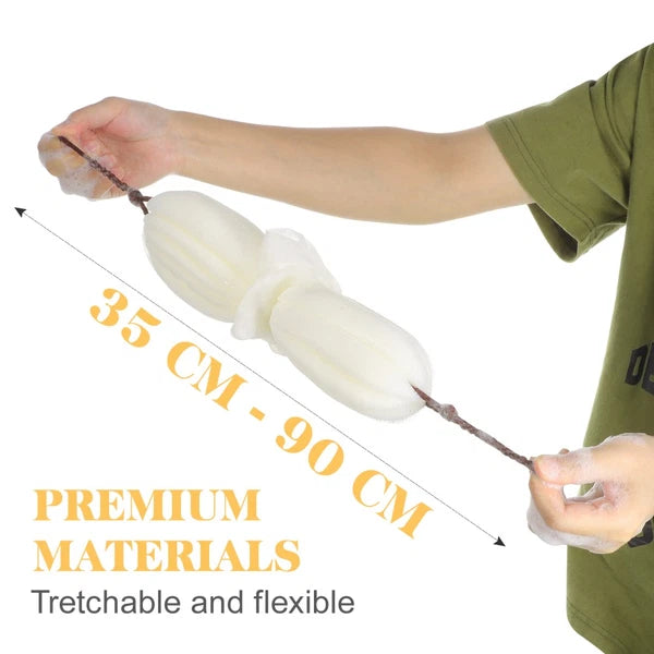 2 Pcs Bath Ball Loofah Exfoliating Sponge Brush Scrubber Body