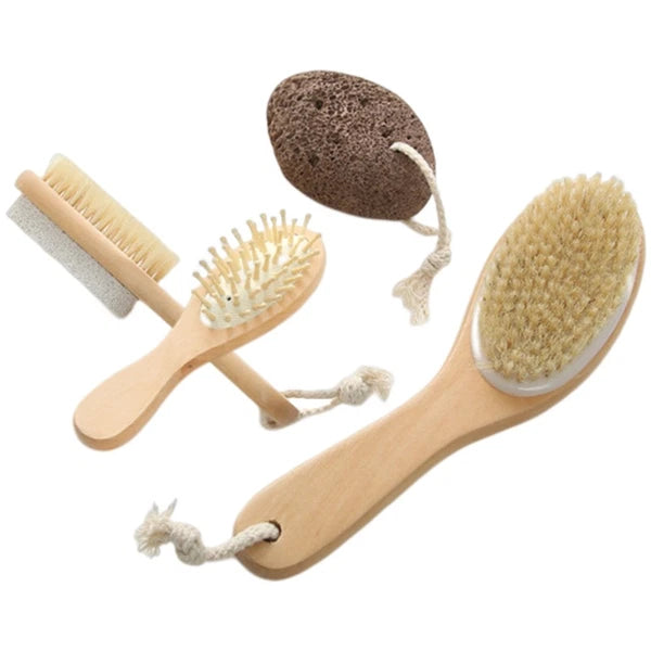 Cleaning and Dead Suit Body Dry Brush Scrub Scrubber Exfoliator