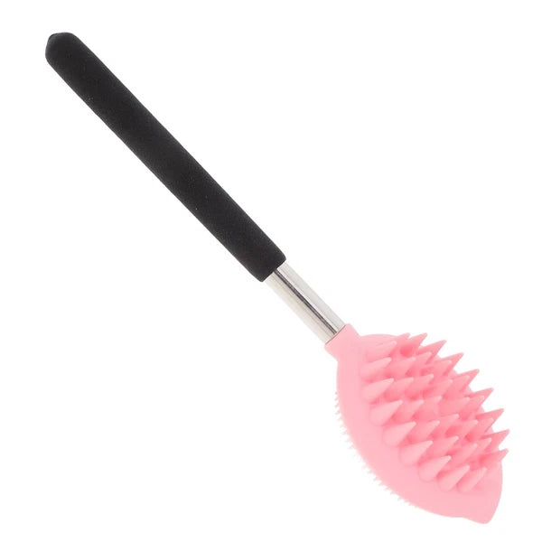 Silicone Bath Brush Man Body Scrubbers Back Exfoliating Tool for