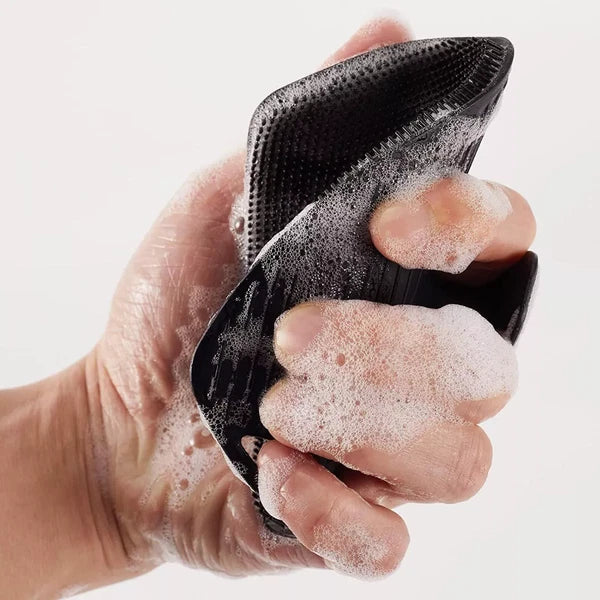 Body Silicone Scrubber Shower Cleaning Brushes Exfoliating Deep Bath Massage
