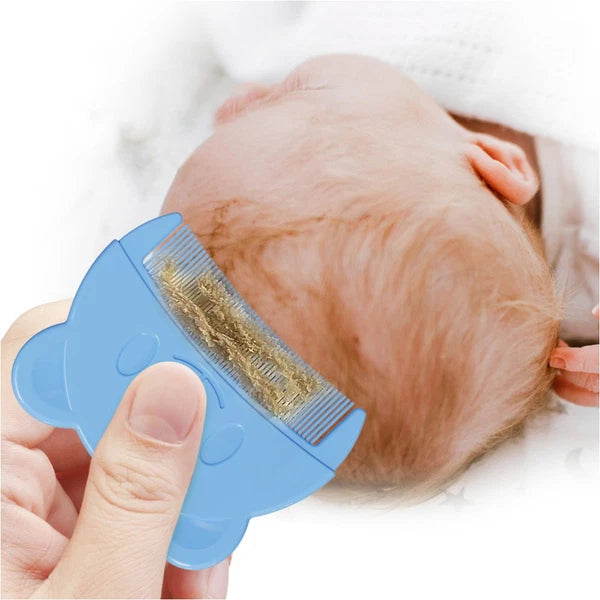 4 Pcs Baby Comb Men and Women Bath Brush for Newborns Brushes Cradle Cap