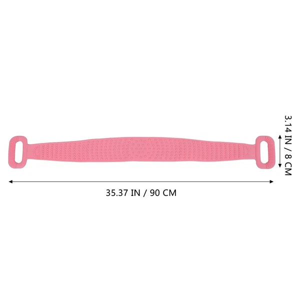 Bath Towel Pull Back Strip Baby Man Brush for Shower Cleaning Rub