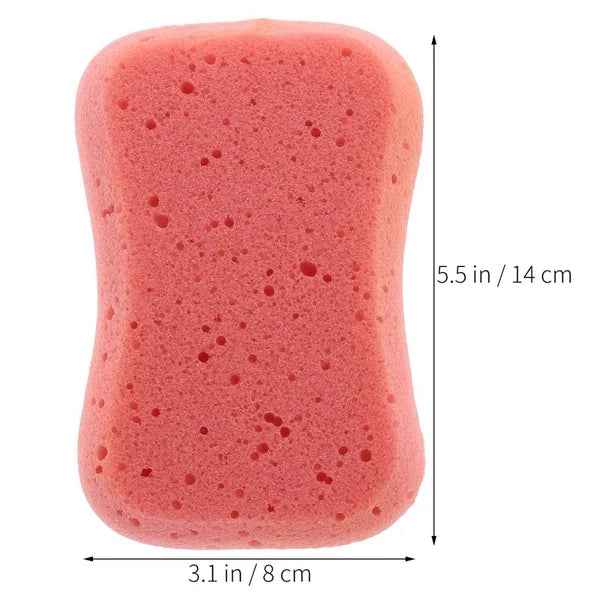4 Pcs Exfoliating Sponge Baby Body Brush Bath Sponges for Bathing