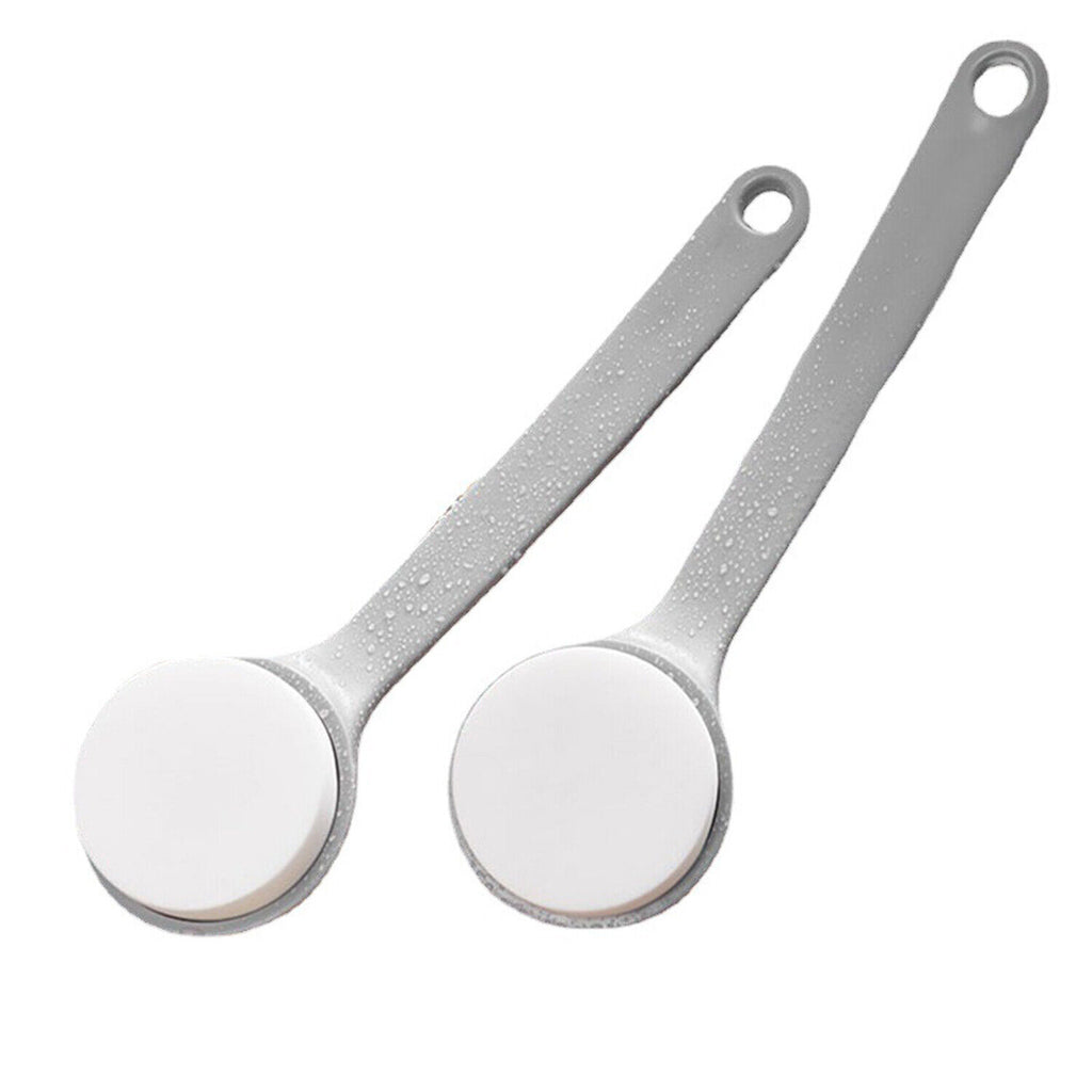 Lotion Self Applicator Scrubber Sponge Bath Back Brush Long Handle Aid Shower.