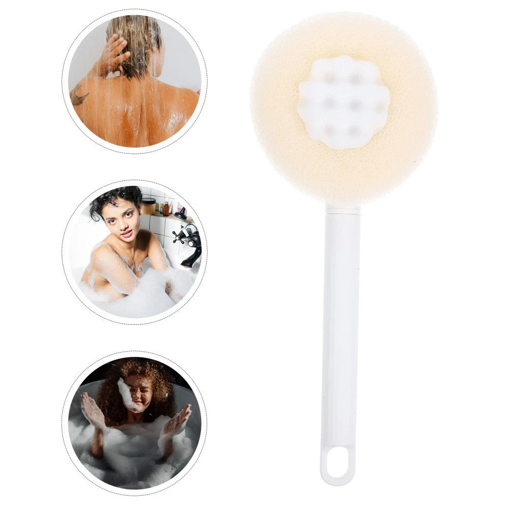 Bath Brush Sponge Adaptive Shower Brushes Exfoliating Back Scrubber