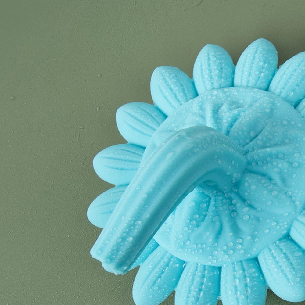 3pcs Shampoo Brush Bath Brush Portable Bath Brush Back Rub Silicone