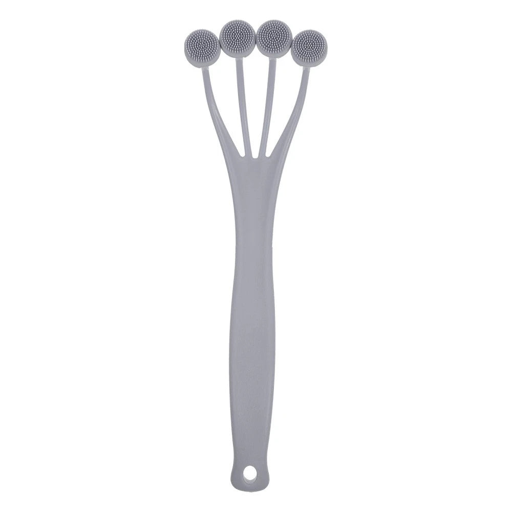 2 Pieces Exfoliating Bath Brush Cleaning Massage Back for Shower