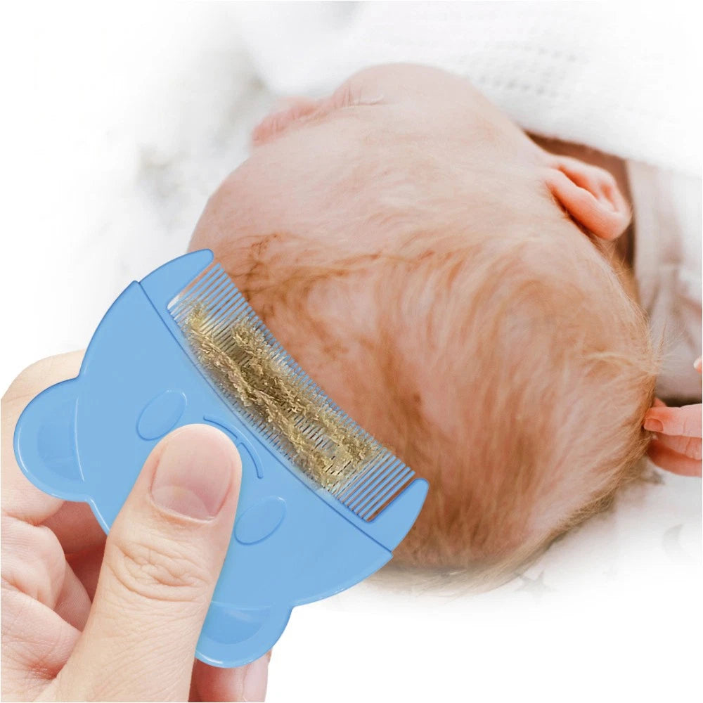 4 Pcs Baby Comb Men and Women Bath Brush for Newborns Brushes Cradle Cap