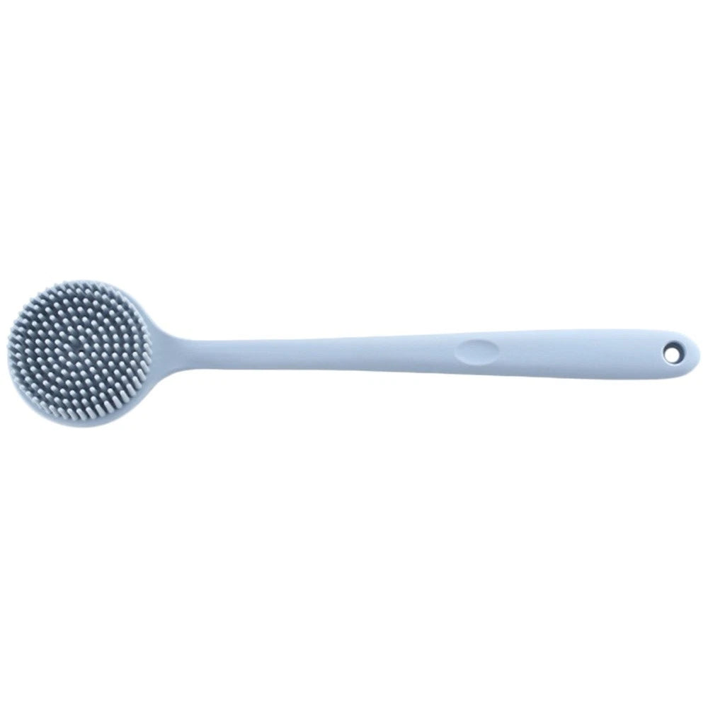 Bath Brush Man Silicon Body Scrubber Exfoliating Back for Shower