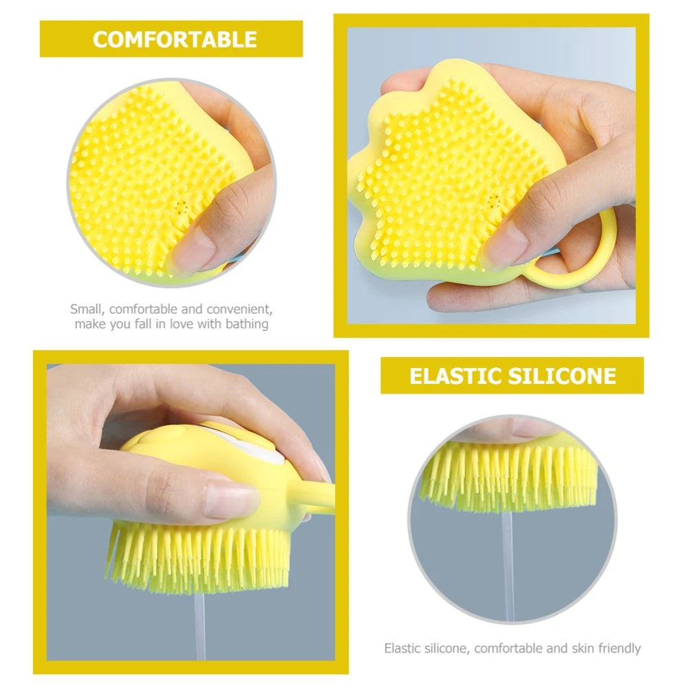 Cat Claw Bath Brush Child Baby Massage for Bathing Scrubber Shower