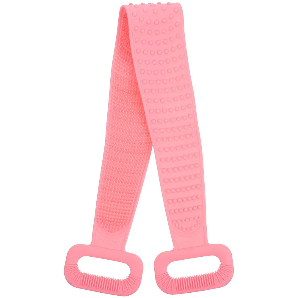 Bath Towel Pull Back Strip Baby Man Brush for Shower Cleaning Rub