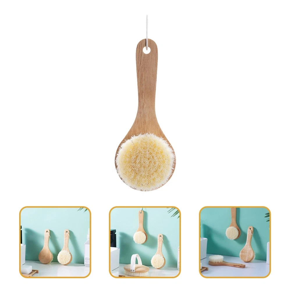 Bath Shower Scrubber Exfoliating Body Scrubber Shower Loofah Brush