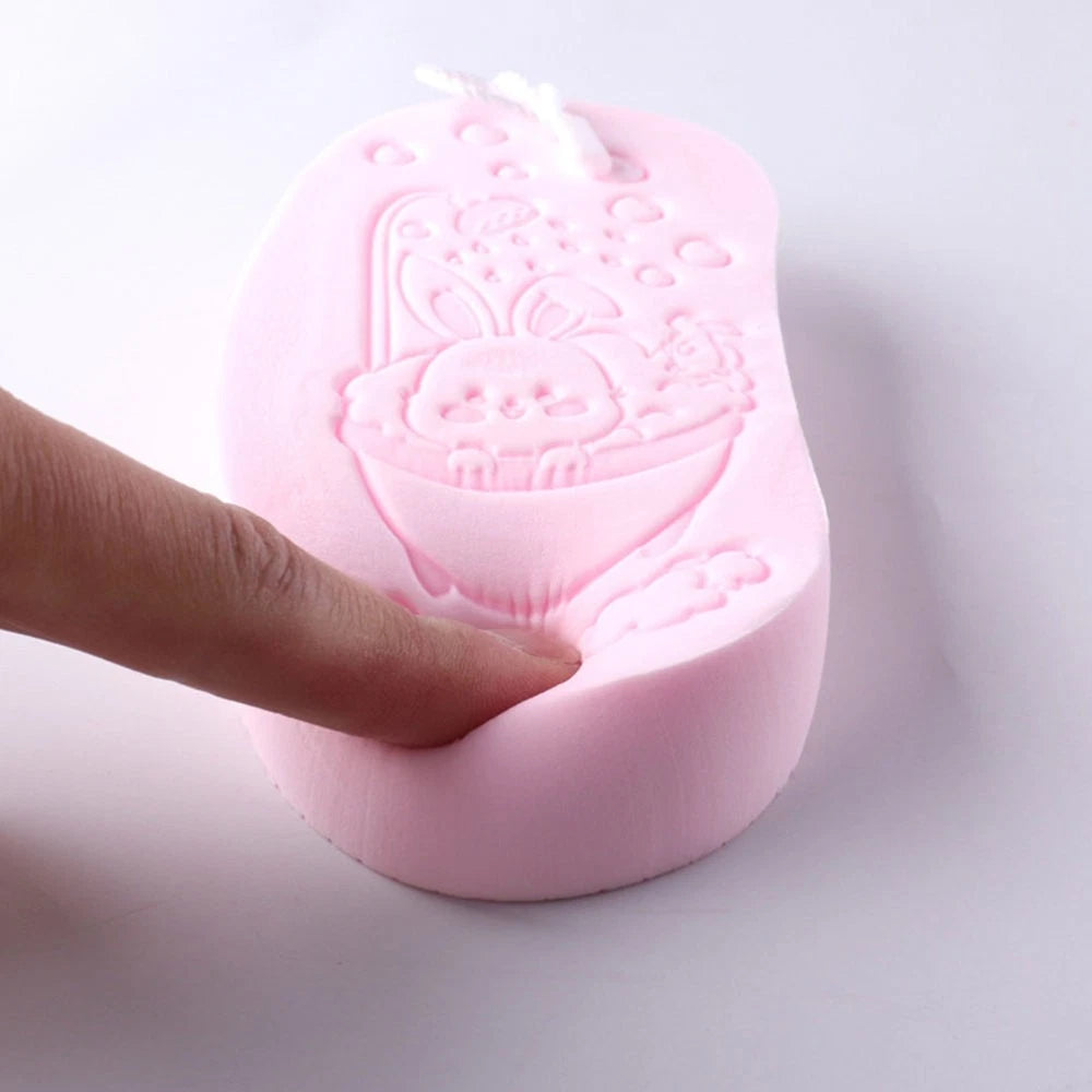 4 Pcs Bath Sponge Child Shower Loofah Sponges for Children Soft Baby Brush