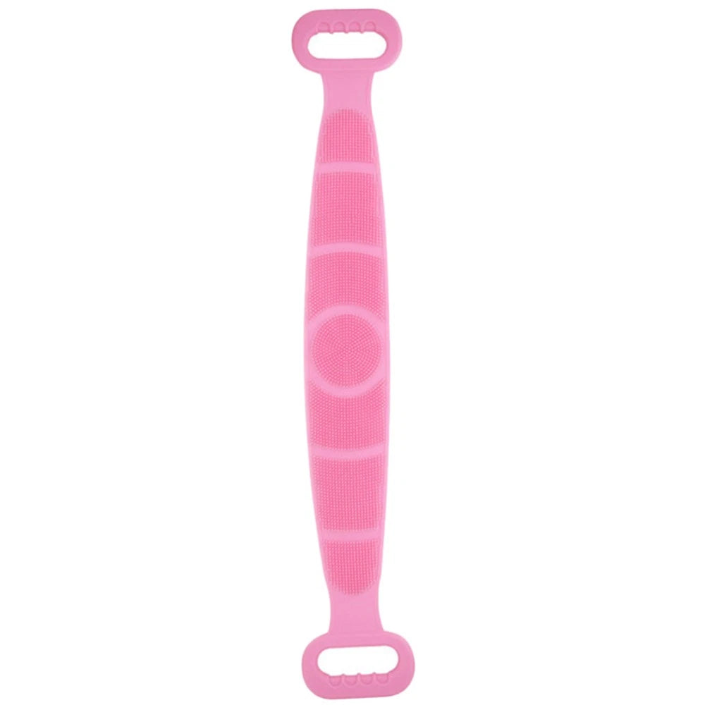 Bath Brush Back Scrubbing Body Exfoliating Tool Silicone Scrubber