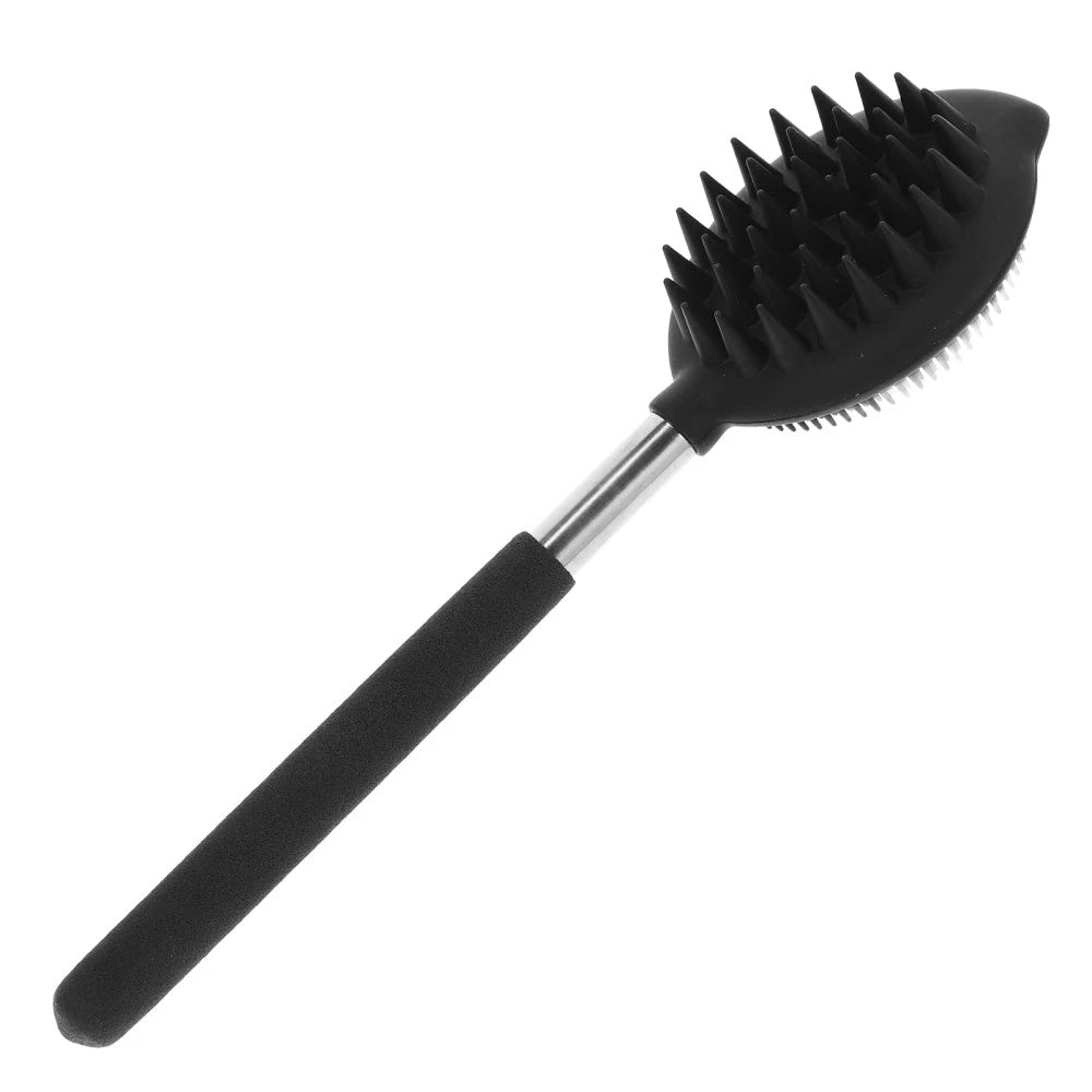 Silicone Bath Brush Back Scrubbing Shower Man Scrubber for Bathroom Body