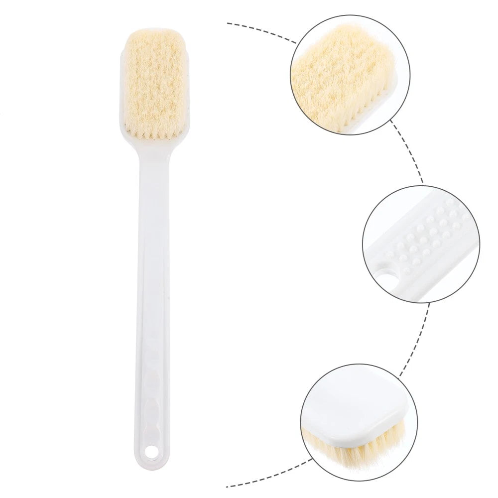 Back Scrub Brush Bath Shower Body for Bathroom Scrubber with Long Handle