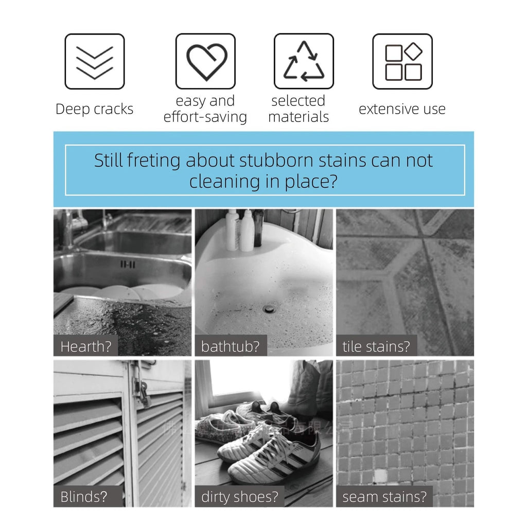 2-pack Brush Long Handle Shower Scrub For Cleaning With Medium Firm Bathroom