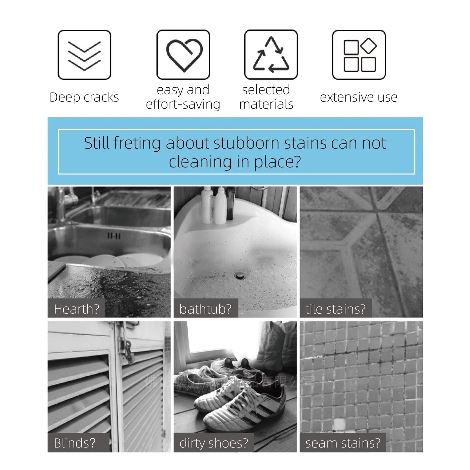 2-pack Brush Long Handle Shower Scrub For Cleaning With Medium Firm Bathroom