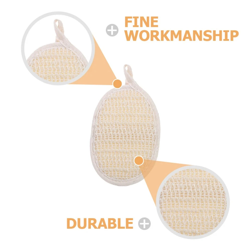 6 Pcs Bath Scrubber Shower Sponge Puff Body Sponges Baby Scrubbing Brush