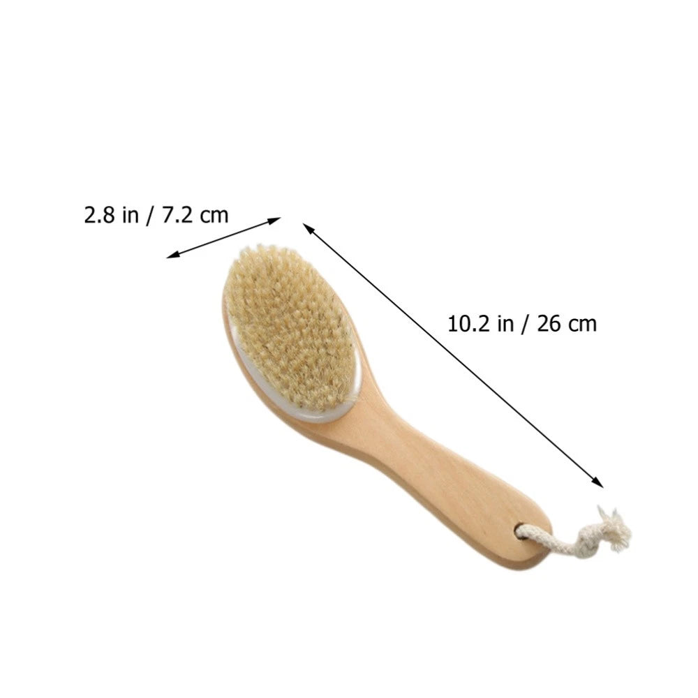 Cleaning and Dead Suit Body Dry Brush Scrub Scrubber Exfoliator