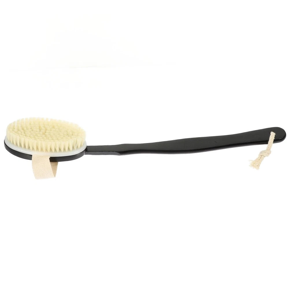 Bend Handle Bath Brush Back Exfoliator Long Handled Shower for Body