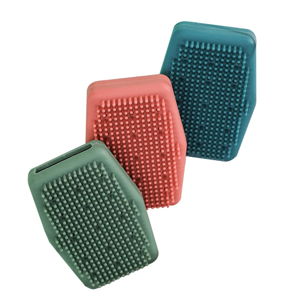 3 Pcs Bath Brushes Cleaning Scrubber Bath Massage Exfoliator