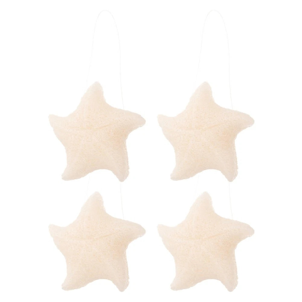 4 Pcs Sponge Bath Brush Toddler Baby Shower Scrubber for Bathing