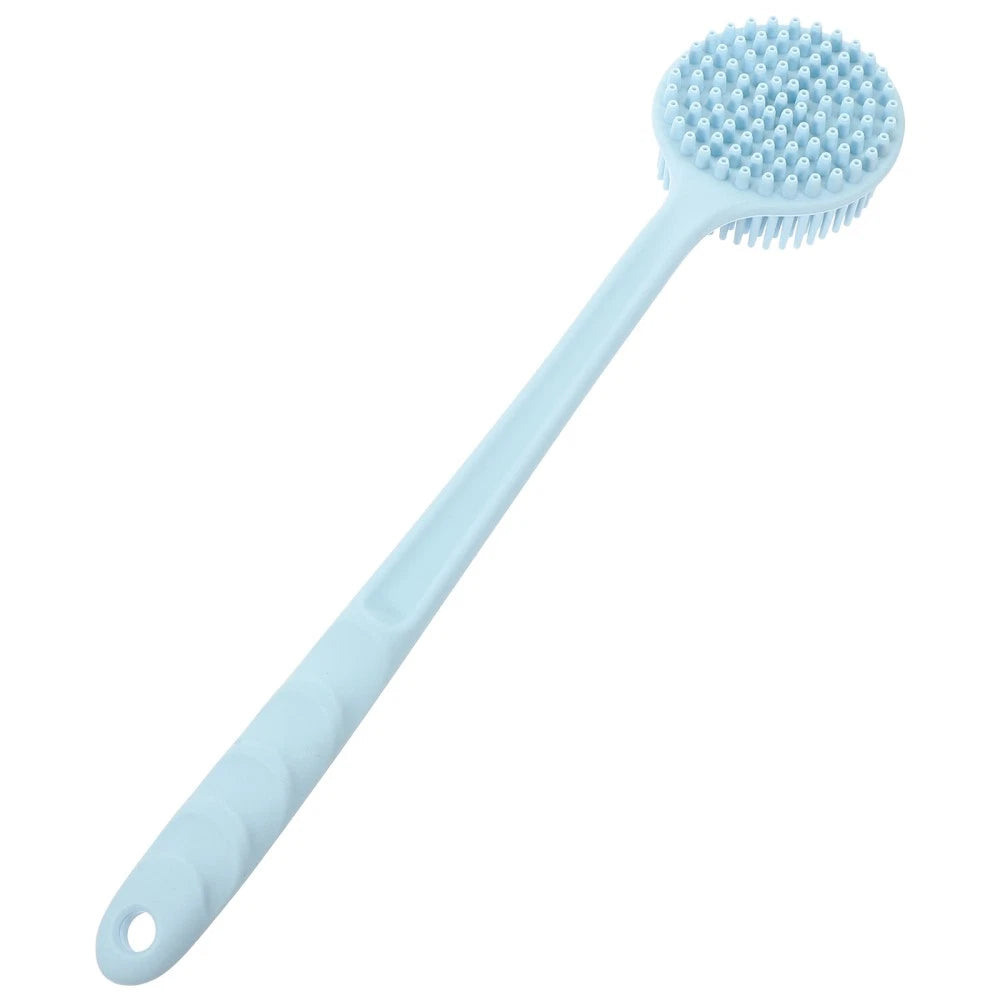 Silicone Bath Brush Man Flexible Scrubber Massage for Shower