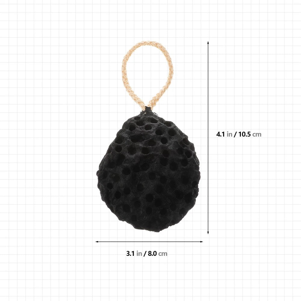 2 PCS Sponge Bath Wipe Exfoliating Shower Body Scrubber