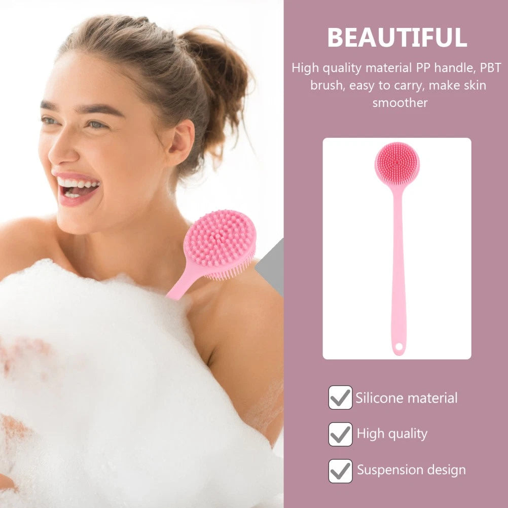 Bath Brush Exfoliating for Body Elderly Baby Back Wash Scrubber