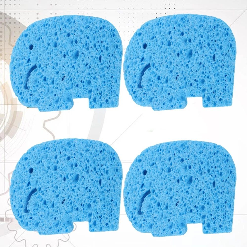 4 Pcs Baby Bath Sponge Body Sponges Scrubbers Cartoon Brush Child Soft