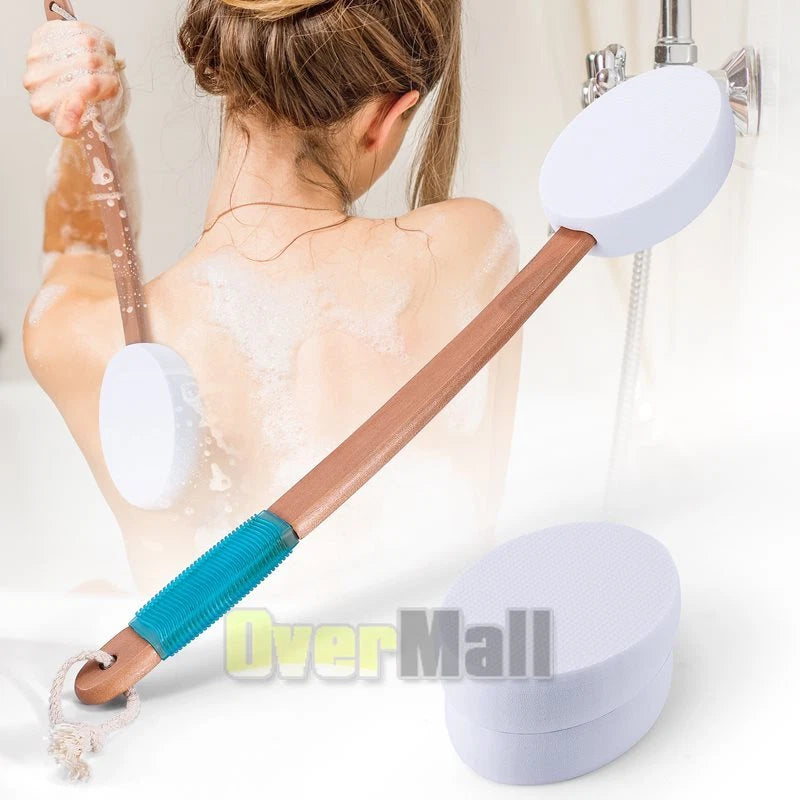 17.5in Long Handle Lotion Applicator Brush for Your Back Fits Tanning Skin Cream