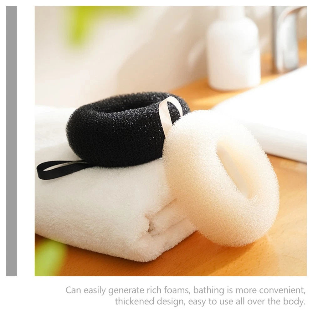 2 Pcs Bath Ball Brush Travel Exfoliating Scrubber Bathball Loofah