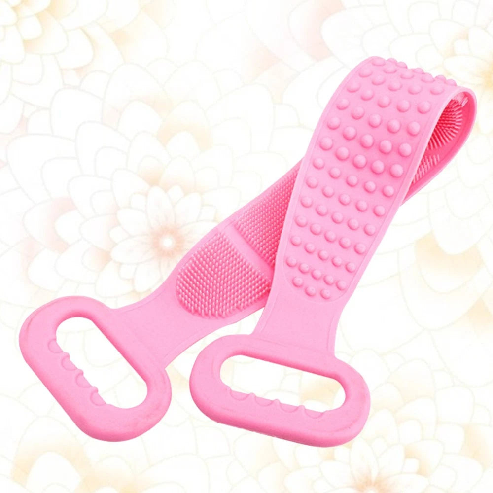 Bath Brush Back Scrubbing Body Exfoliating Tool Silicone Scrubber