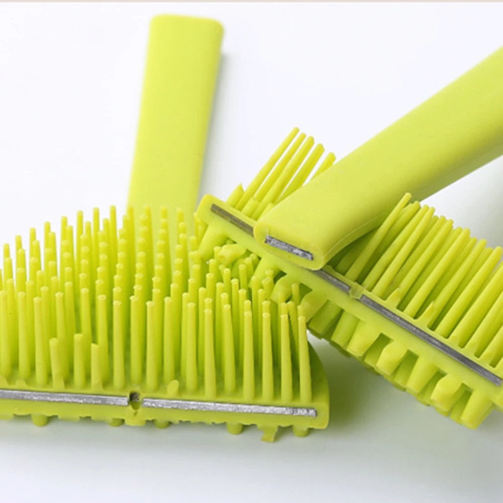 Bath Brush Man Body Exfoliator Scrubber Long Handle Silicone Shower