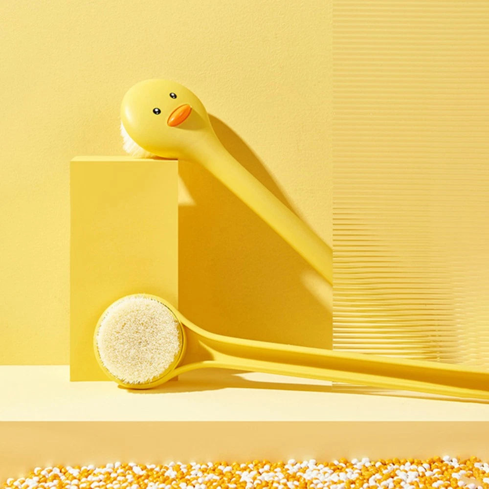 Set of 3 Bath Brush Shower Exfoliator Scrubber Wall-mounted Intelligent