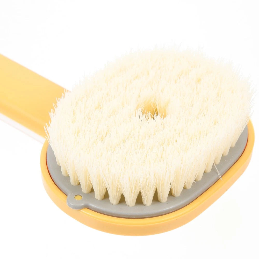 Long Handle Scrub Brush Child Exfoliating Back Scrubbing Shower Bath
